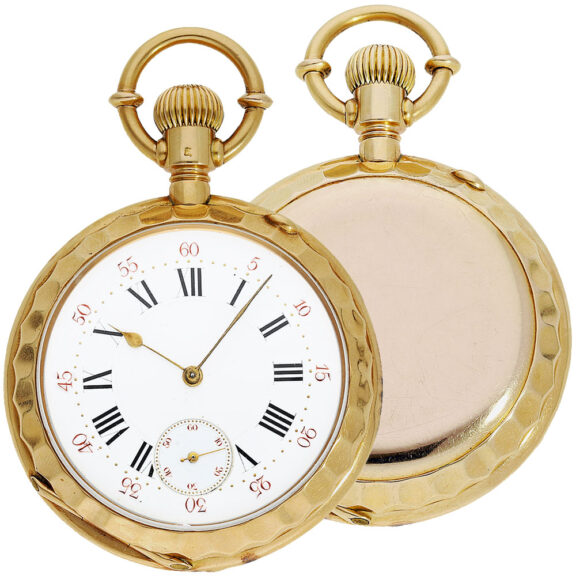 Swiss gold watch with Ankerchronometer movement Circa 1880 Swiss gold watch with Ankerchronometer movement Circa 1880