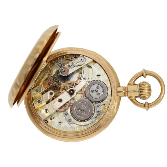 Swiss gold watch with Ankerchronometer movement Circa 1880 Swiss gold watch with Ankerchronometer movement Circa 1880