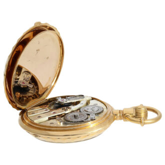 Swiss gold watch with Ankerchronometer movement Circa 1880 Swiss gold watch with Ankerchronometer movement Circa 1880