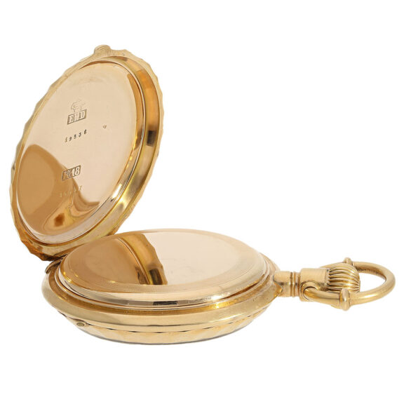 Swiss gold watch with Ankerchronometer movement Circa 1880 Swiss gold watch with Ankerchronometer movement Circa 1880