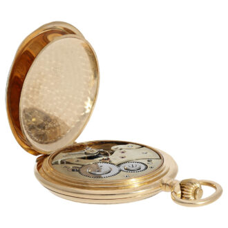 Swiss gold full hunter Ankerchromometer watch Circa 1900