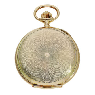 Swiss gold full hunter Ankerchromometer watch Circa 1900