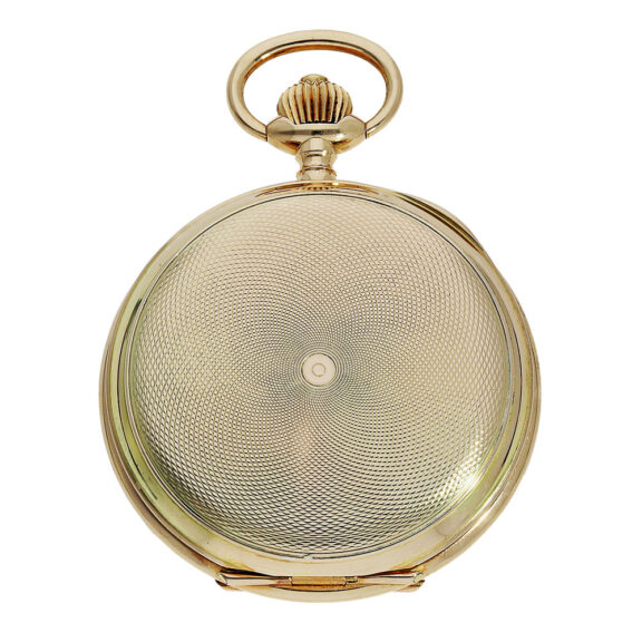 Swiss gold full hunter Ankerchromometer watch Circa 1900 Swiss gold full hunter Ankerchromometer watch Circa 1900