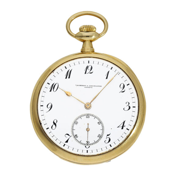 Swiss gold open faced ankerchronometer watch Circa 1900 Swiss gold open faced ankerchronometer watch Circa 1900