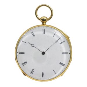 German gold quater repeater lever pocket watch Circa 1850