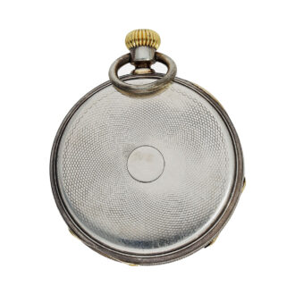 Interesting Swiss silver Ankerchronometer watch Circa 1868