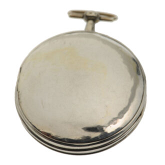 Ornamental Swiss silver verge pocket watch Circa 1830