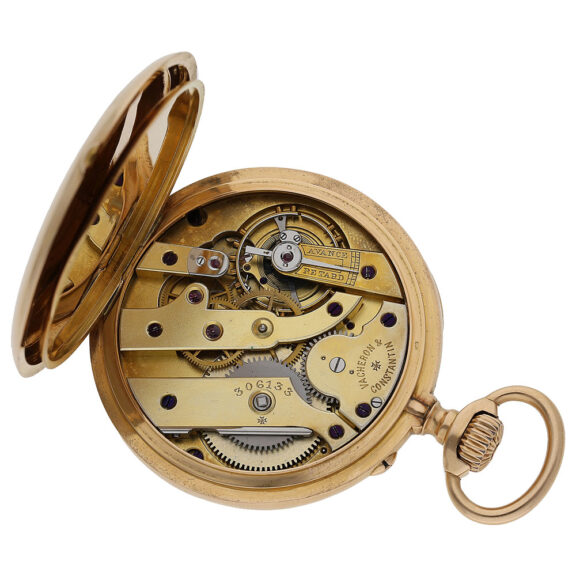 Swiss 18K gold Art Nouveau precision pocket watch Circa 1899 Swiss 18K gold Art Nouveau precision pocket watch Circa 1899