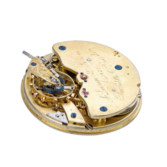 A German Glashütte hunting case pocket watch A German Glashütte hunting case pocket watch