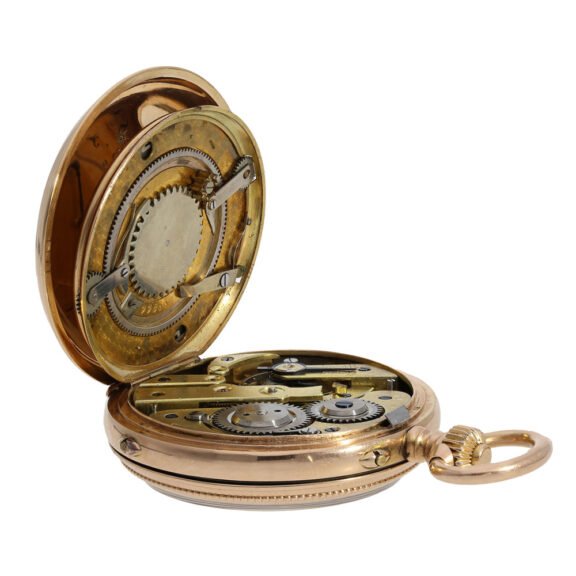 Rare Swiss double-sided astronomical lever watch Circa 1885 Rare Swiss double-sided astronomical lever watch Circa 1885