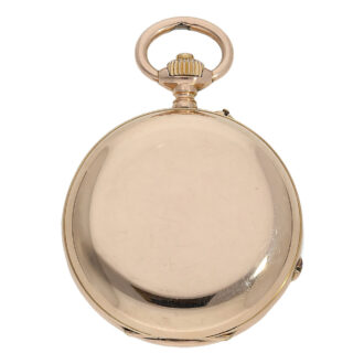 Rare Swiss double-sided astronomical lever watch Circa 1885