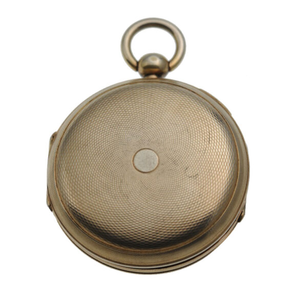 French silver cylinder pocket watch with alarm Circa 1850 French silver cylinder pocket watch with alarm Circa 1850