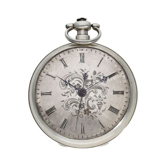 Swiss silver duplex watch for the Chinese market Circa 1860