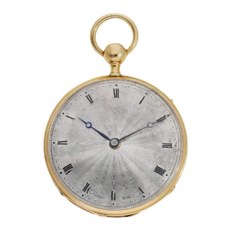 Swiss 18K gold quarter repeating pocket watch Circa 1820