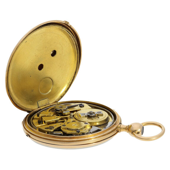 Swiss 18K gold quarter repeating pocket watch Circa 1820 Swiss 18K gold quarter repeating pocket watch Circa 1820