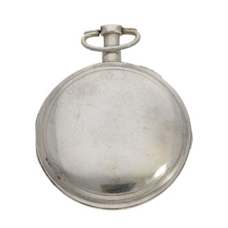 German silver open faced cylinder pocket watch Circa 1815