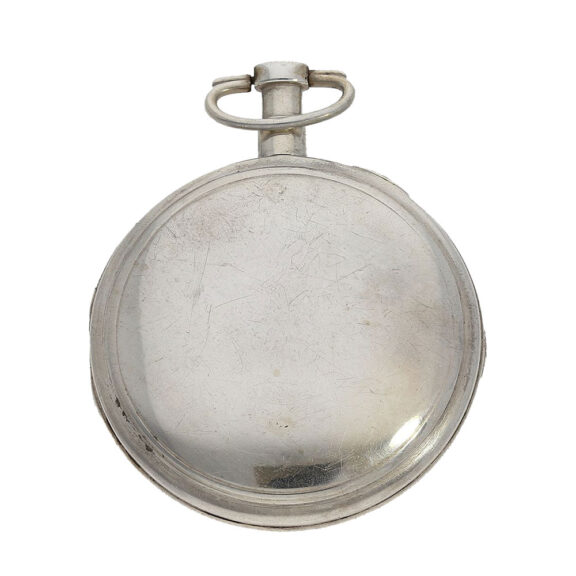 German silver open faced cylinder pocket watch Circa 1815 German silver open faced cylinder pocket watch Circa 1815