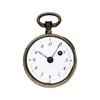 Swiss miniature enamel painted pendant watch Circa 1800