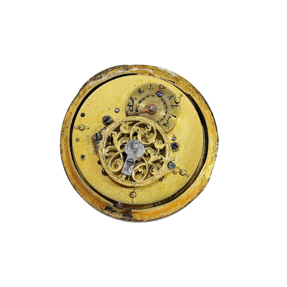 Swiss miniature enamel painted pendant watch Circa 1800 Swiss miniature enamel painted pendant watch Circa 1800