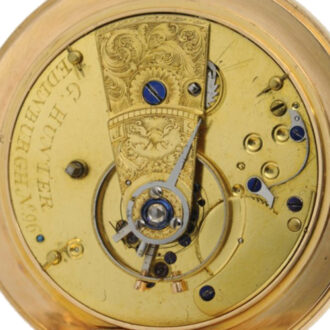 Scottish gold quarter repeating pocket watch Circa 1812