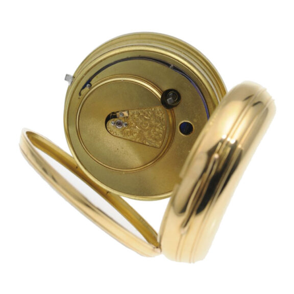 English 18k gold chronometer pocket watch Circa 1874 English 18k gold chronometer pocket watch Circa 1874
