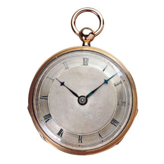 Austrian 13 Carat gold watch with duplex escapement Circa 1830