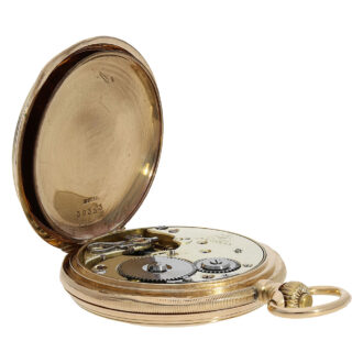 German gold hunting cased lever pocket watch Circa 1910