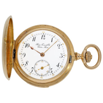Swiss/French 18K rose gold quarter repeating lever Circa 1896