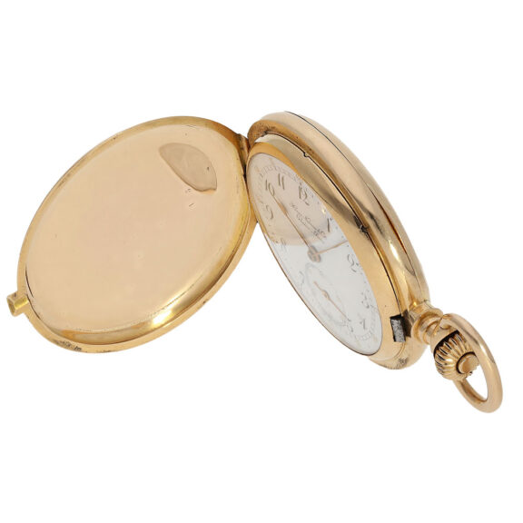 Swiss/French 18K rose gold quarter repeating lever Circa 1896 Swiss/French 18K rose gold quarter repeating lever Circa 1896