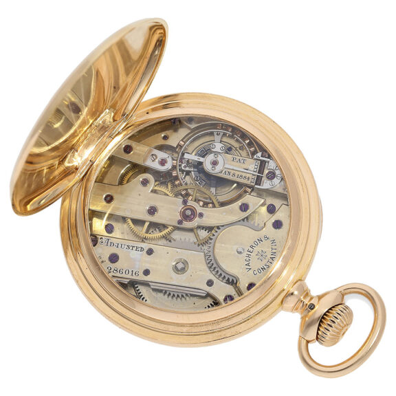 Swiss gold open faced Ankerchronometer watch Circa 1890 Swiss gold open faced Ankerchronometer watch Circa 1890