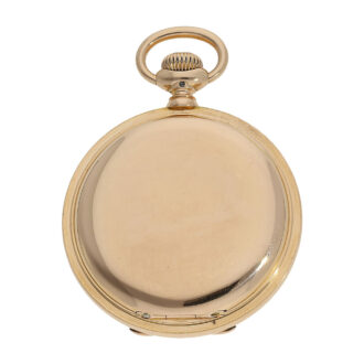 Swiss gold open faced Ankerchronometer watch Circa 1890