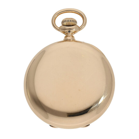 Swiss gold open faced Ankerchronometer watch Circa 1890 Swiss gold open faced Ankerchronometer watch Circa 1890