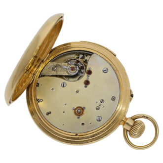 English gold minute repeating lady's pocket watch Circa 1886 English gold minute repeating lady's pocket watch Circa 1886