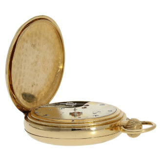 English gold minute repeating lady's pocket watch Circa 1886 English gold minute repeating lady's pocket watch Circa 1886