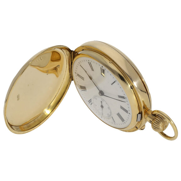 English gold minute repeating lady's pocket watch Circa 1886 English gold minute repeating lady's pocket watch Circa 1886
