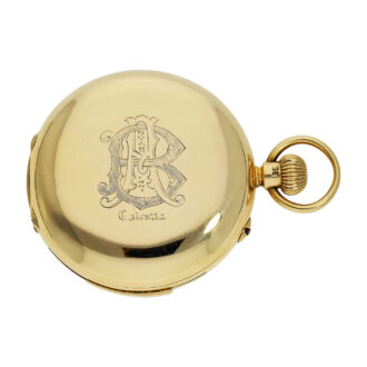 English gold minute repeating lady's pocket watch Circa 1886 English gold minute repeating lady's pocket watch Circa 1886
