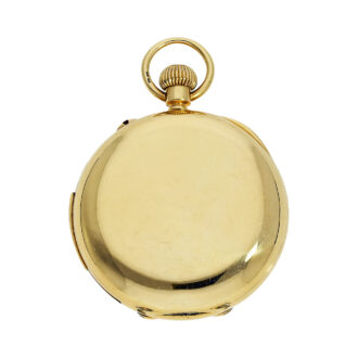 English gold minute repeating lady's pocket watch Circa 1886 English gold minute repeating lady's pocket watch Circa 1886