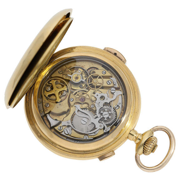 Swiss gold complicated astronomical lever watch Circa 1900 Swiss gold complicated astronomical lever watch Circa 1900