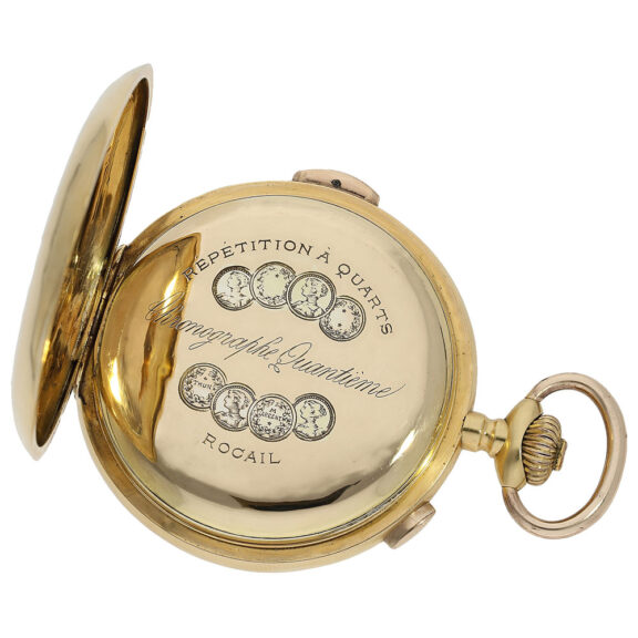 Swiss gold complicated astronomical lever watch Circa 1900 Swiss gold complicated astronomical lever watch Circa 1900