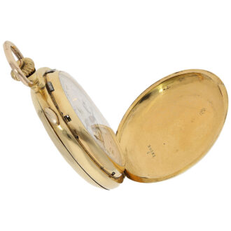 Swiss gold complicated astronomical lever watch Circa 1900