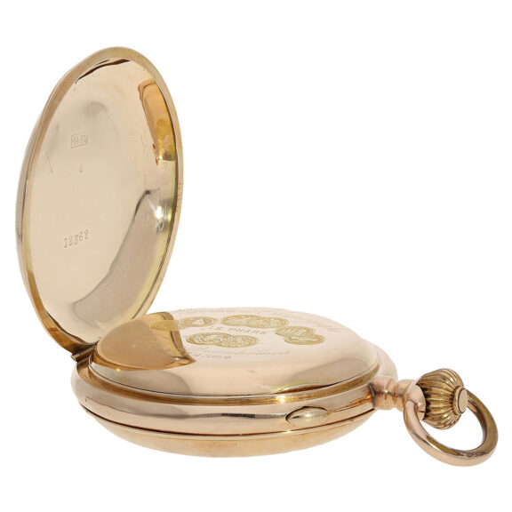 Swiss gold complicated astronomical lever watch Circa 1900 Swiss gold complicated astronomical lever watch Circa 1900