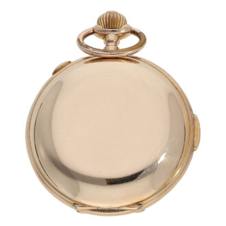 Swiss gold complicated astronomical lever watch Circa 1900