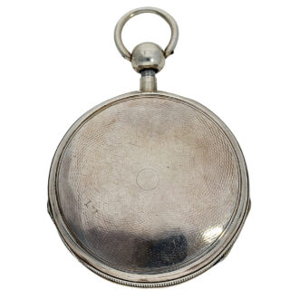 French silver repeater with automaton Jaquemarts Circa 1820