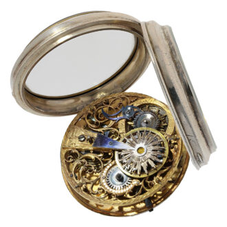 Rare German calendar watch with day/night display Circa 1780