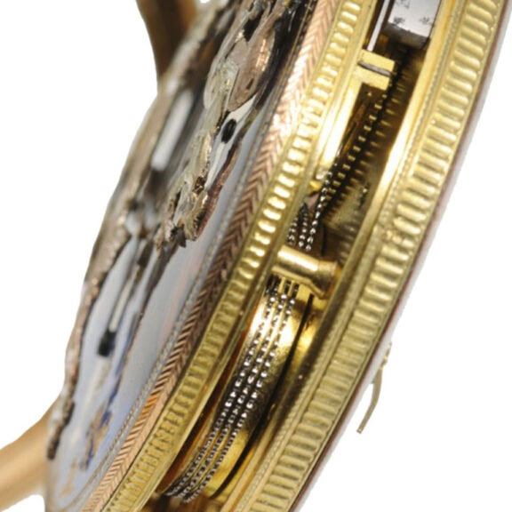 Swiss gold verge watch of museum quality Circa 1800 Swiss gold verge watch of museum quality Circa 1800