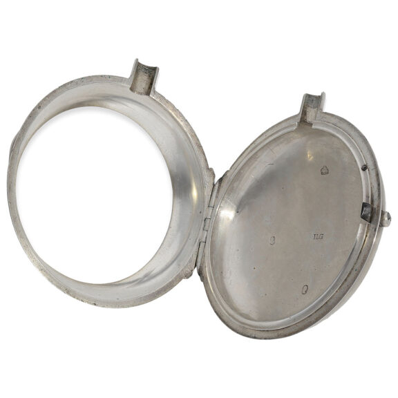 Exceptionally large silver pair-cased English verge watch Circa 1794 Exceptionally large silver pair-cased English verge watch Circa 1794