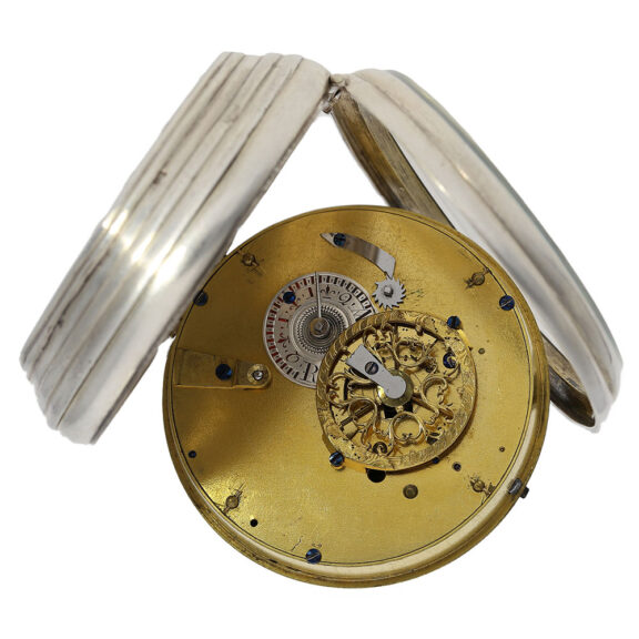 Rare silver complicated astronomical pocket watch Circa 1780 Rare silver complicated astronomical pocket watch Circa 1780