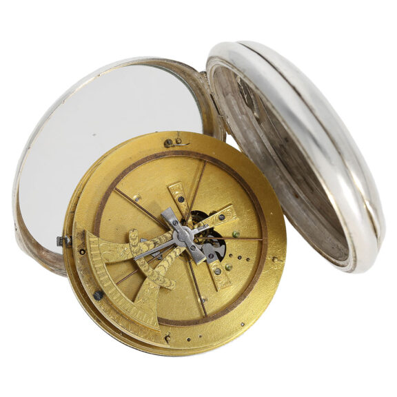 Rare watch with Pouzait escapement and mock pendulum Circa 1790 Rare watch with Pouzait escapement and mock pendulum Circa 1790