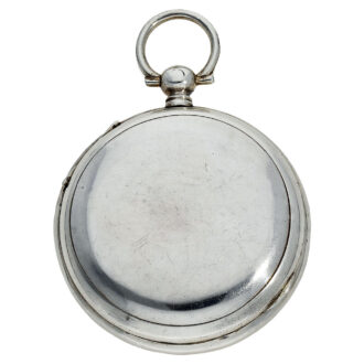 Rare watch with Pouzait escapement and mock pendulum Circa 1790