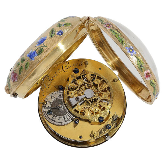 French 20K gold Louis XV verge pocket watch Circa 1750 French 20K gold Louis XV verge pocket watch Circa 1750